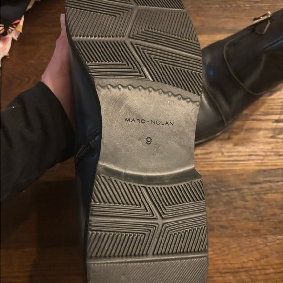 Marc Nolan Navy Buckle boots. NWOT size 9 - Picture 6 of 6